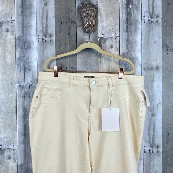 DL1961 Mara Mid Rise Straight in Parchment Size 18 New! - Picture 4 of 16